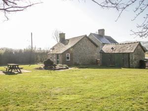 Zahrada ubytování Bicton Cottage