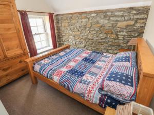 Postel nebo postele na pokoji v ubytování Maesoland Farm