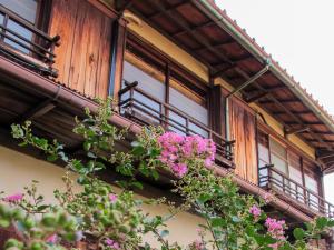 Un balcón o terraza en Atami Ikyuan 熱海一休庵