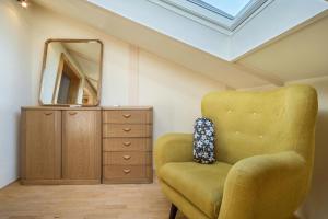 Posezení v ubytování Luxuriöses Penthouse-appartement