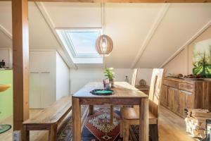 Kuchyň nebo kuchyňský kout v ubytování Luxuriöses Penthouse-appartement