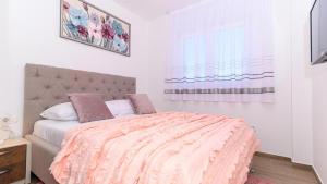 Krevet ili kreveti u jedinici u objektu Seaside Luxury Apartment Trogir