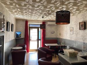 Posezení v ubytování Hotel D'Albion