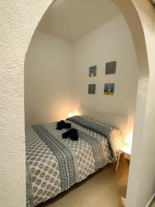 Postel nebo postele na pokoji v ubytování Alma Canaria Rooms