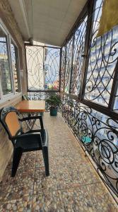 Balkon atau teras di appartments in Batumi