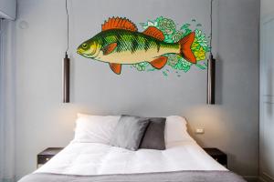 Postel nebo postele na pokoji v ubytování Bello!Lake Como Suites