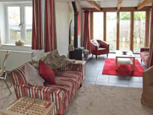 O zonă de relaxare la Hour Cottage