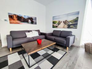 Posezení v ubytování Relax Apartment for 6 & Terrase & Free Parking