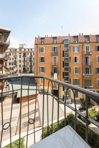A balcony or terrace at Gaffurio Apartments
