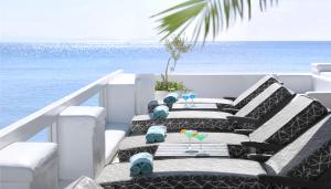 Posezení v ubytování Petinos Beach Hotel