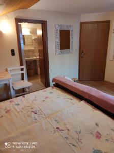 Postel nebo postele na pokoji v ubytování Haus Mühlenheim