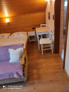 Postel nebo postele na pokoji v ubytování Haus Mühlenheim