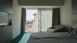 Krevet ili kreveti u jedinici u okviru objekta Hotel Split