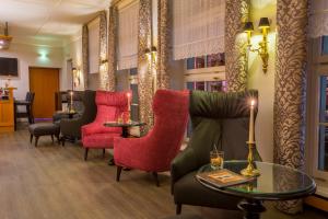 Posezení v ubytování Romantik Hotel Burgkeller Residenz Kerstinghaus