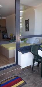 A seating area at studio by the Pool in Aspen Heights Bansko