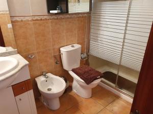 Koupelna v ubytování Immaculate 1-Bed Apartment in Corralejo