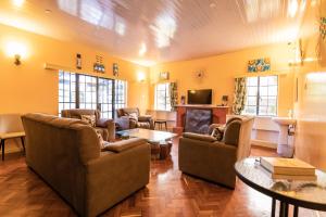 Posezení v ubytování Eldopalm Guesthouse + 17 fotografií