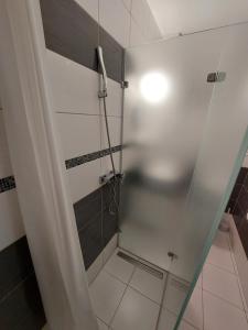 A bathroom at Palma Vendégház