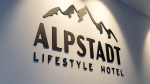 Certifikát, hodnocení, plakát nebo jiný dokument vystavený v ubytování ALPSTADT LIFESTYLE Hotel