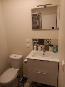 Koupelna v ubytování Insolite duplex