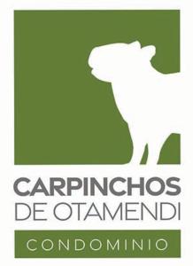 logo z delfinem i słowa rzeźby de ontario w obiekcie Carpinchos De Otamendi w mieście Campana