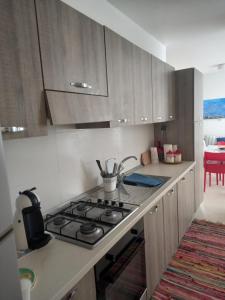 Kuchyňa alebo kuchynka v ubytovaní Casa dei Fenicotteri