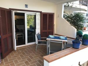 Balkón nebo terasa v ubytování Primera línea de playa