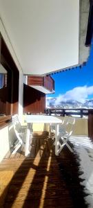 Balkón nebo terasa v ubytování Résidence Saboia Courchevel La Tania - Belle Vue