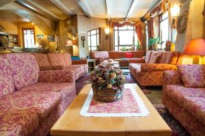 Posezení v ubytování Hotel Vallée De Cogne
