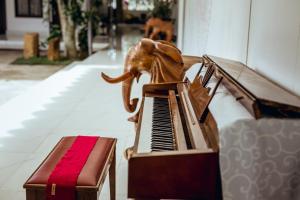 Posezení v ubytování Nhat Quang Hotel
