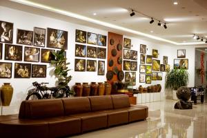 Posezení v ubytování Nhat Quang Hotel