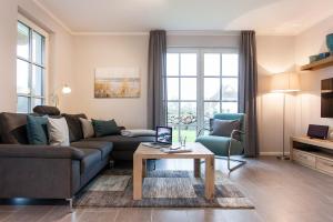 Χώρος καθιστικού στο Ferienhaus Seeschwalbe 37