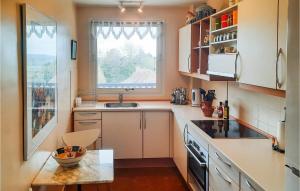 A kitchen or kitchenette at 1 Bedroom Lovely Apartment In Trouville-sur-mer