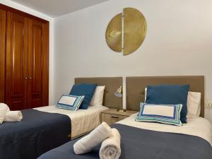 Posteľ alebo postele v izbe v ubytovaní Residencias Sol Paraiso