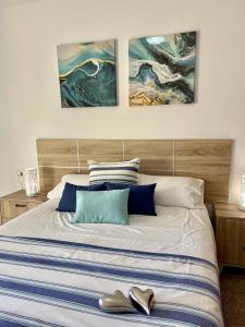 Posteľ alebo postele v izbe v ubytovaní Residencias Sol Paraiso