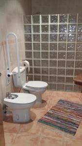 Koupelna v ubytování Loft Castelló
