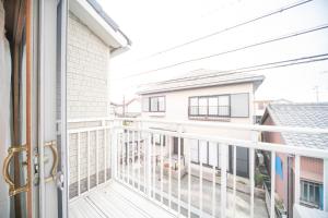 En balkong eller terrasse på Miraie Yokkaichi Tomida