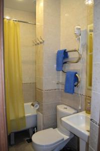 Ванная комната в Гостиница Святогор с русской баней