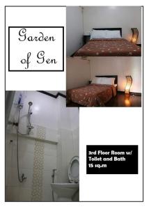 Koupelna v ubytování Garden of Gen Resort