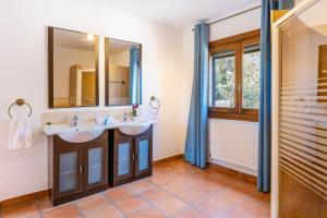 Koupelna v ubytování Casa Rosalia