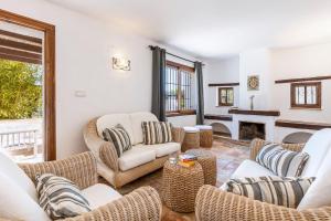 Posezení v ubytování Casa Rosalia