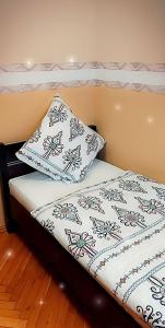 Łóżko lub łóżka w pokoju w obiekcie Villa Veronika