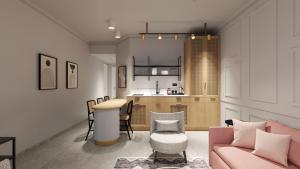 Eldhús eða eldhúskrókur á Albi Boutique Hotel - Traveler's Choice 2024