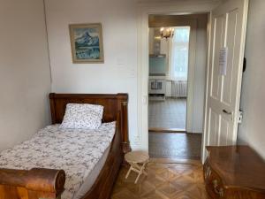 Postelja oz. postelje v sobi nastanitve Zimmer Solothurn Luterbach