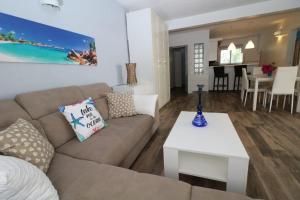 Posezení v ubytování Blue Dream Apartments