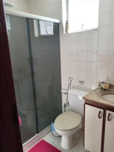 Koupelna v ubytování Apartamento Vila Blanche Cabo frio
