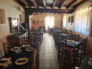 Restaurace v ubytování Hostal Las Nieves
