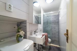 Koupelna v ubytování Marjan Apartment