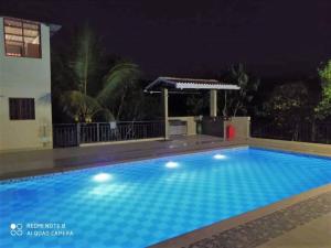 Swimmingpoolen hos eller tæt på FINCA EL PROGRESO cabañas tipo apartamento