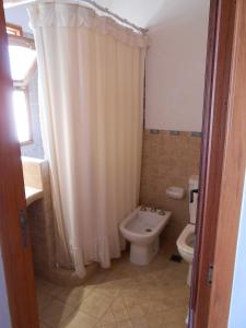 Ванная комната в Hostal El Ensueño del Coquena